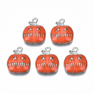 Alloy Enamel Pendants