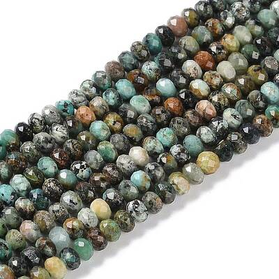 Natural African Turquoise(Jasper) Beads Strands
