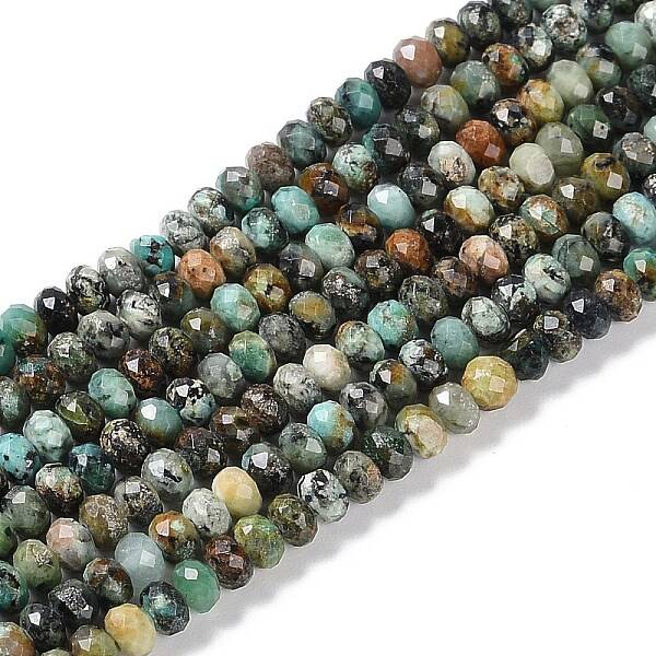 Natural African Turquoise(Jasper) Beads Strands