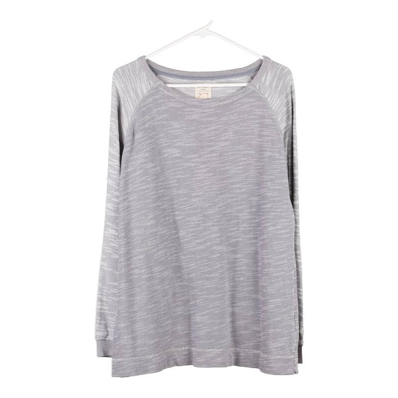 Champion Sweatshirt - Large Grey Cotton Blend