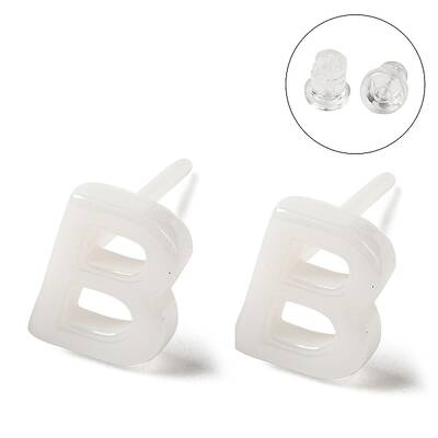 Hypoallergenic Bioceramics Zirconia Ceramic Stud Earrings