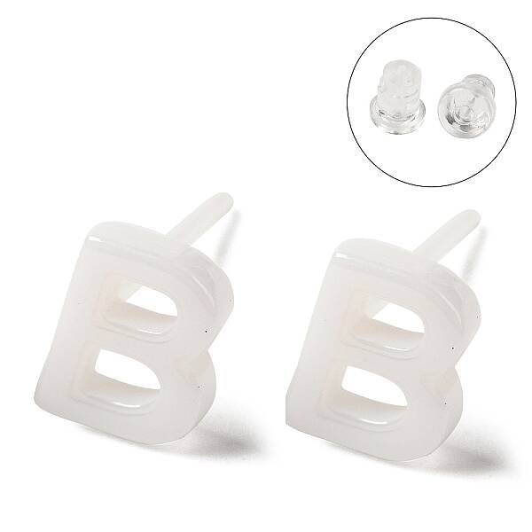 Hypoallergenic Bioceramics Zirconia Ceramic Stud Earrings