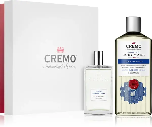 Cremo Set Citrus and mint gift box for men 1 pc