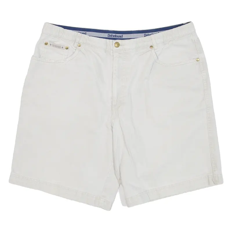 Womens Denim Shorts Beige XL W38