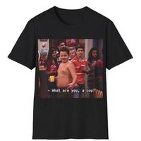 oversized tshirt women Gibby What are you a cop Unisex T-Shirt, Gibby Adult Casual T-Shirt Menswear Top Underwear Tshirt Stre...