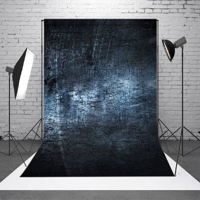 Aperturee Vintage Scratched Old Black Backdrops For Photography