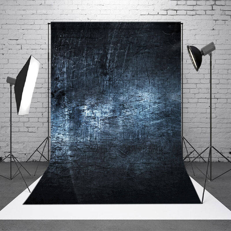 Aperturee Vintage Scratched Old Black Backdrops For Photography