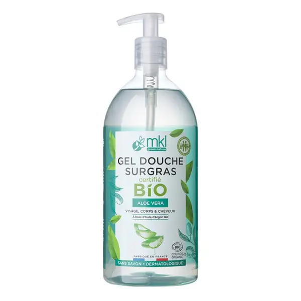 MKL Green Nature - Surgras Shower Gel with Aloe Vera BIO 1L