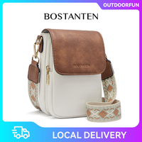 BOSTANTEN* Cell Phone Purse Small Crossbody Bags for Women Leather Handbags Phone Wallet with Card Slots Adjustable Strap Out...