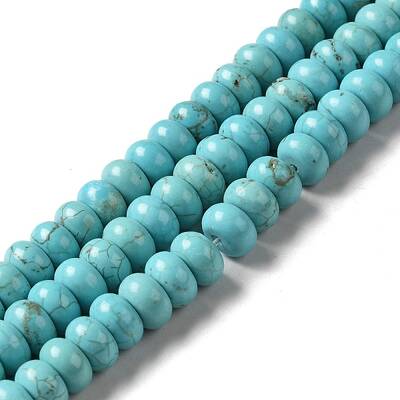 Natural Howlite Beads Strands