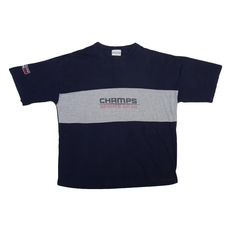 MODERN STYLE Champs Mens T-Shirt Blue XL