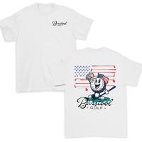 Barstool Golf Graphic Shirt for Women and Men, 4th of July Tee, Golf Ball Design, Casual Cotton Apparel, Trendy Unisex Menswe...