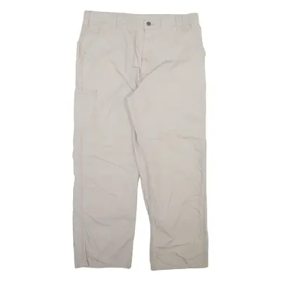 CARHARTT Mens Trousers Beige Relaxed Straight W38 L30