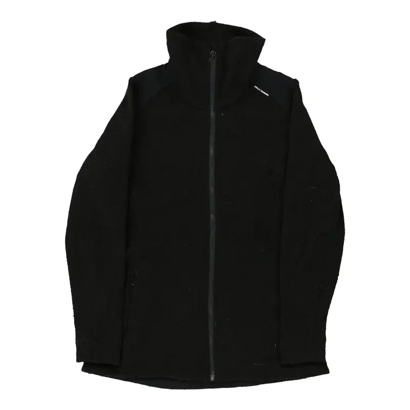 Vintage Helly Hansen Jacket - Small Black Polyester