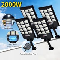 Solar Street Lights Outdoor Waterproof,6500K Solar Lights Outdoor 12000LM LED Flood Light, 320 Wide Angle with Motion Sensor ...