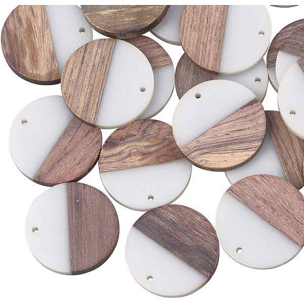Resin & Wood Pendants