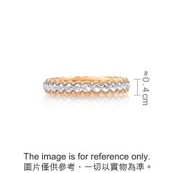 'The Art of Romance' 18K Gold & 950 Platinum Ring