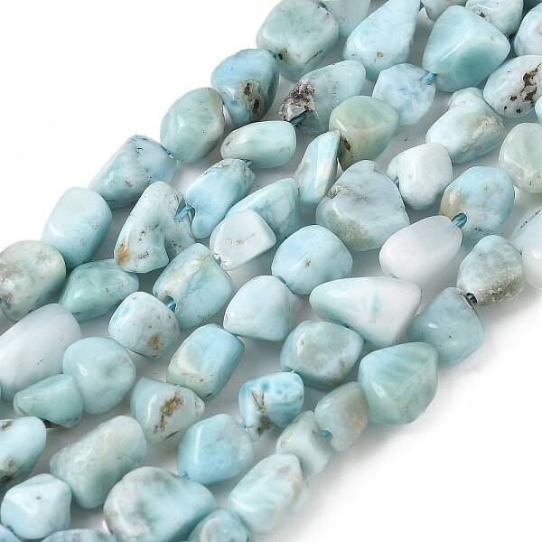 Natural Larimar Beads Strands
