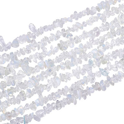 Synthetic Opalite Chip Beads Strands
