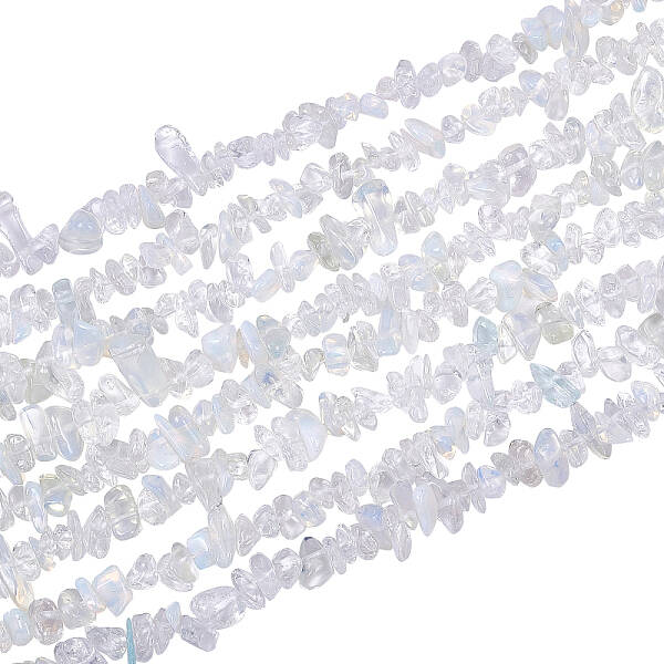 Synthetic Opalite Chip Beads Strands