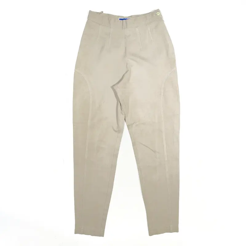 COLLECTION Trousers Beige Slim Tapered Womens W26 L28
