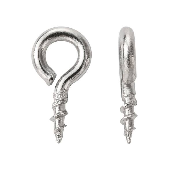 Tarnish Resistant 304 Stainless Steel Screw Eye Pin Peg Bails