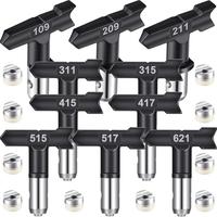 Reversible Airless Paint Sprayer Nozzle Tip Set, Durable Airless Paint Sprayer Nozzle Tip, Wide Application Sprayer Nozzle fo...