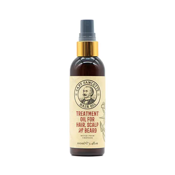 Captain Fawcett Nourishing oil for hair, scalp and beard (Oil for hair, scalp and beard) 100 ml