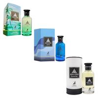 (3pc Bundle) Jean Lowe Vibe + Azure + Immortel by Maison Alhambra Lattafa Eau de Parfum Spray, 3.4oz Perfume Spray