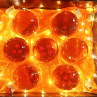 DLDA 7 Dragon Ball 35MM Crystal Ball Acrylic Glass Ball, Comes with Gift Box, 1-7 Stars, Preferred for Anime Collectors, Deco...
