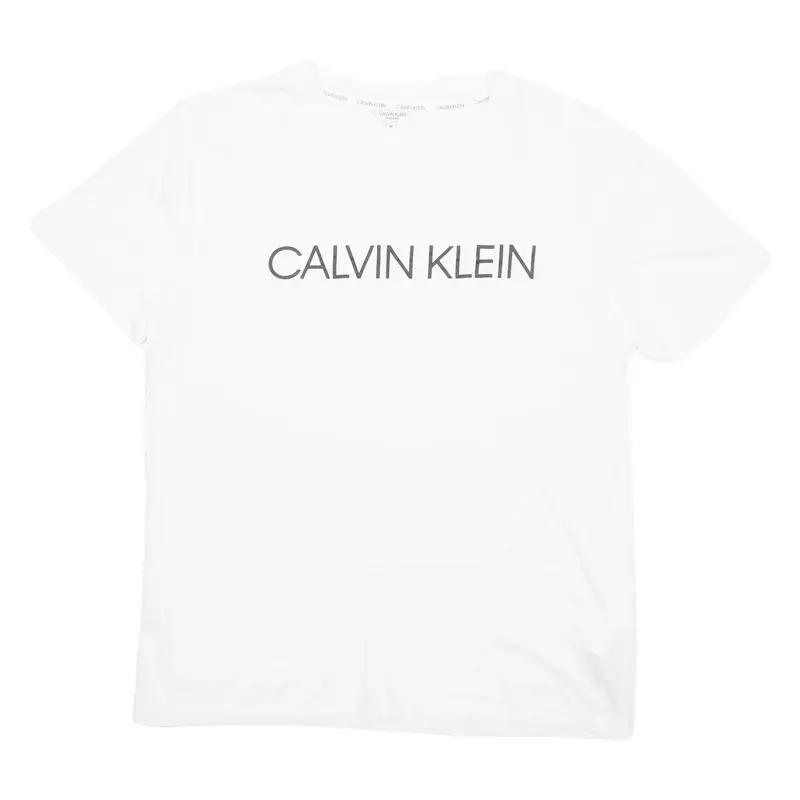 CALVIN KLEIN Swimwear Mens T-Shirt White M