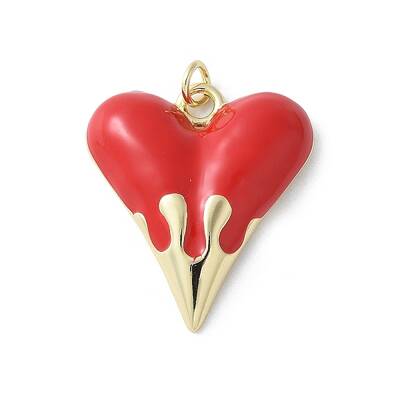 Brass Enamel Pendants