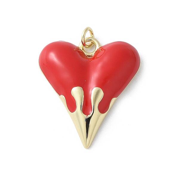 Brass Enamel Pendants