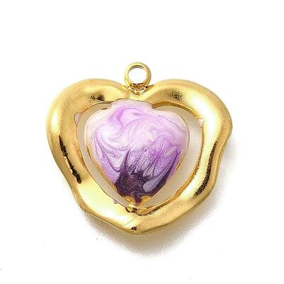 304 Stainless Steel Enamel Pendants