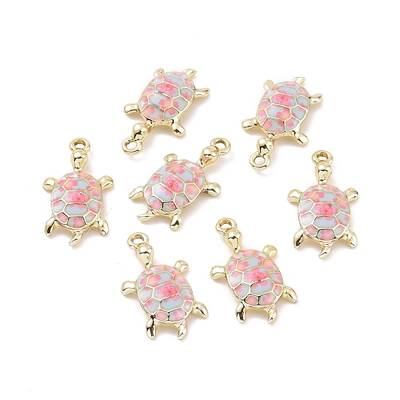 Alloy Enamel Pendants