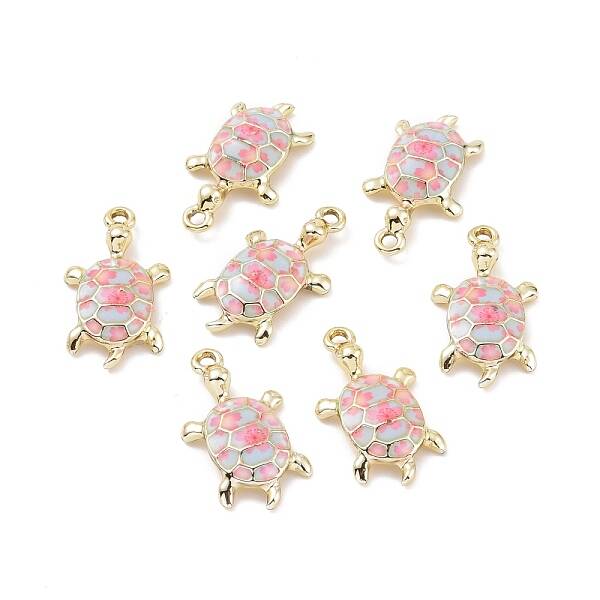 Alloy Enamel Pendants