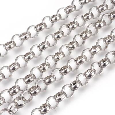 Tarnish Resistant 304 Stainless Steel Rolo Chains