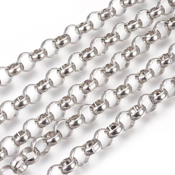 Tarnish Resistant 304 Stainless Steel Rolo Chains