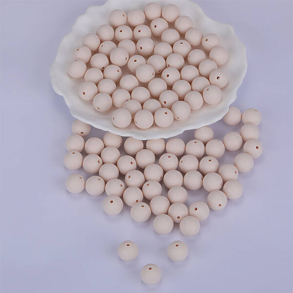 Round Silicone Focal Beads