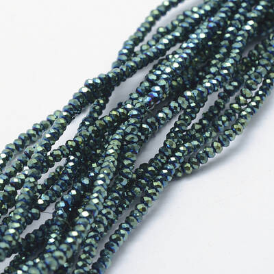 Electroplate Glass Beads Strands