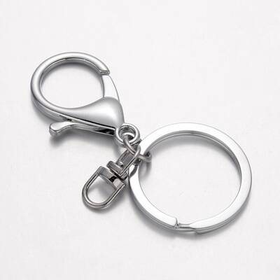 Alloy Split Key Rings