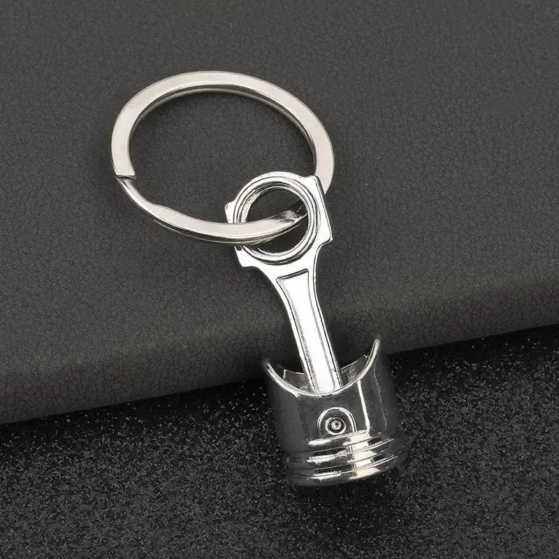 Car Engine Piston Keychain, Piston Keychain, Car Engine Keychain Decorative Accessories