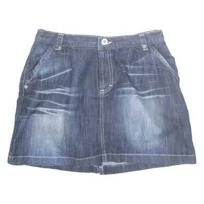 JOHN LEWIS Girls Mini Skirt Blue Short Denim 12Y