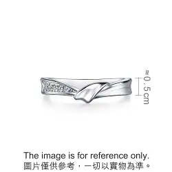 'Starry' 950 Platinum Ring