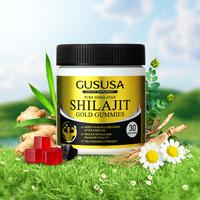 GUSUSA Pure Himalayan shilajit Gold Gummies l Lab tested l No added sugar l Contains ginseng extract l Suitable for men, wome...