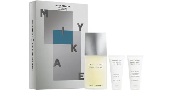 Issey Miyake L'Eau d'Issey Eau de Toilette Gift Set for Men Eau de Toilette 125 ml + Shower Gel 50 ml + After Shave Balm 50 m...