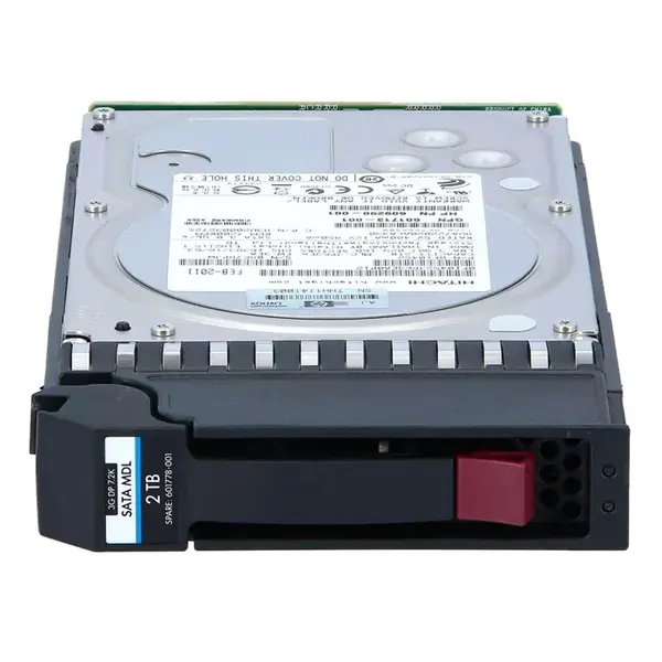 601778-001 HP 2TB 3Gb/s SATA 7200 3.5-Inch Hard Drive