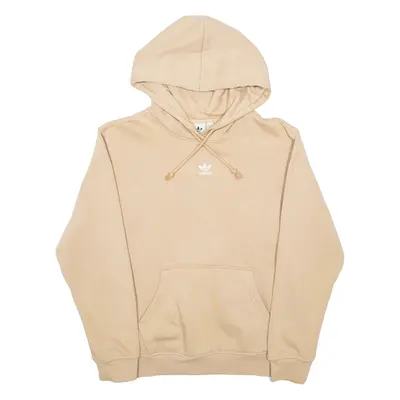 ADIDAS Womens Beige Hoodie UK 10