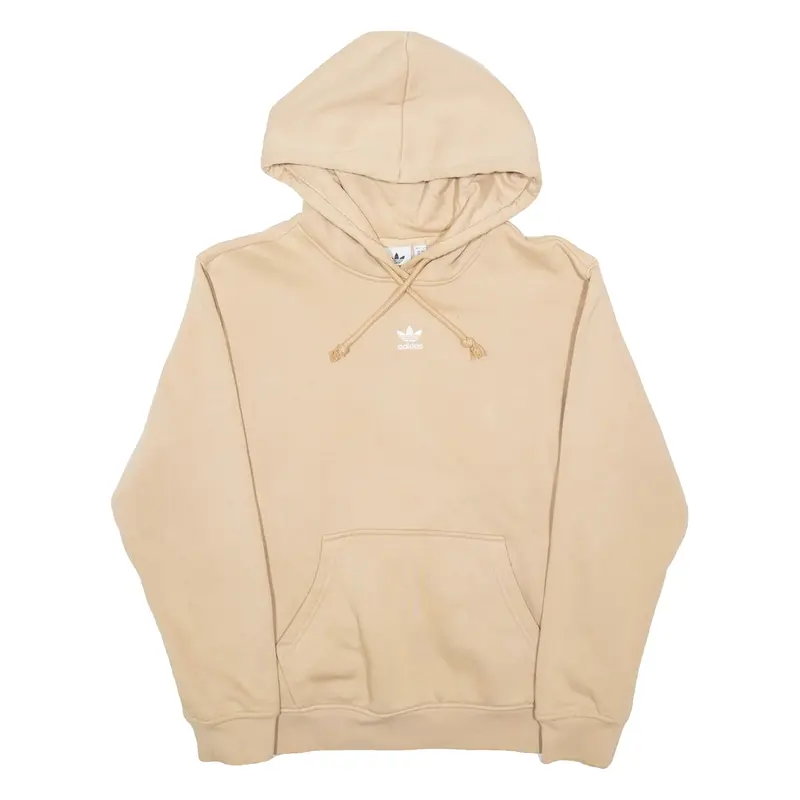 ADIDAS Womens Beige Hoodie UK 10