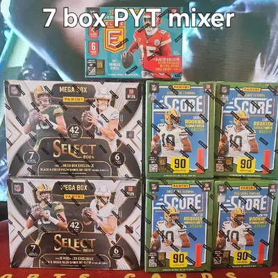 Break 730. 7 box 2024-25 football mixer.